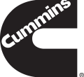 Cummins Logo (Black) Cummins Logo