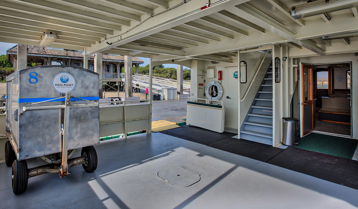 Photo of boat loading area