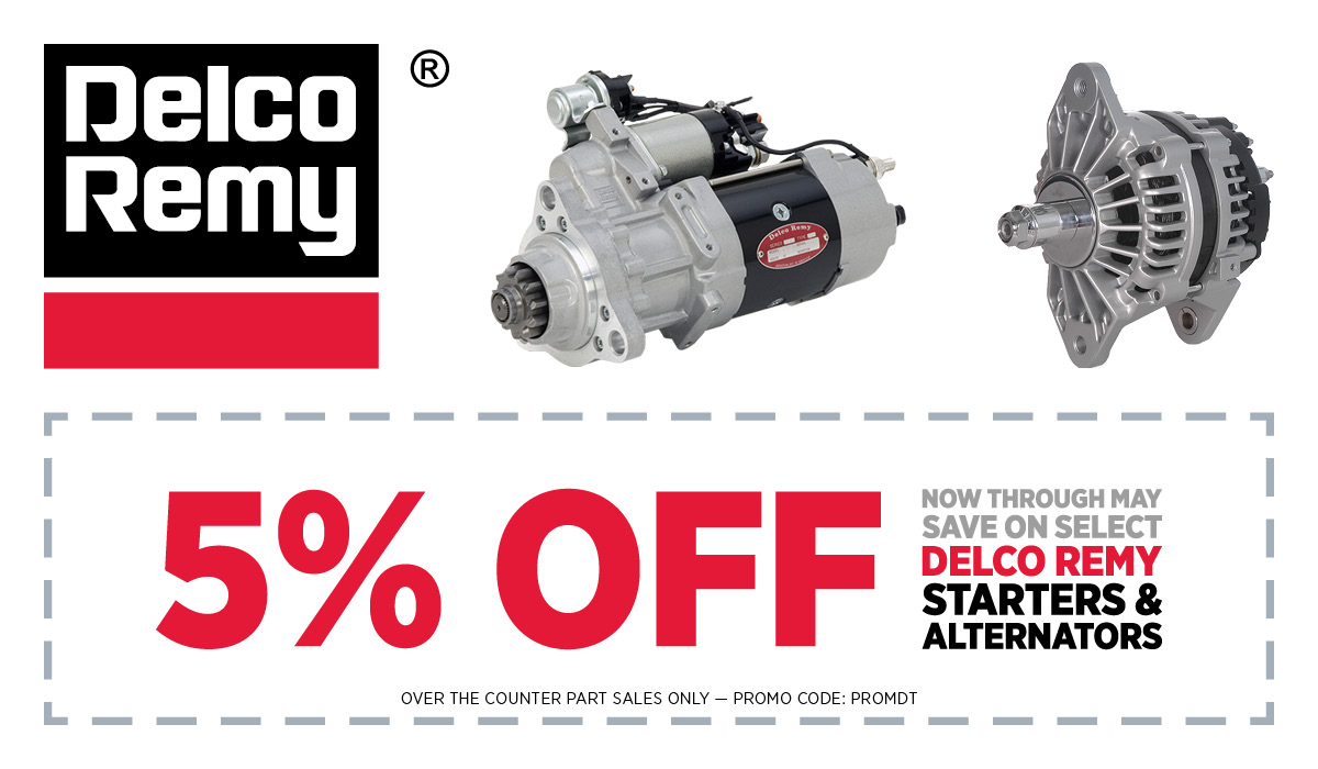 Image of Delco Remy Starter and Alternator and 5% OFF coupon