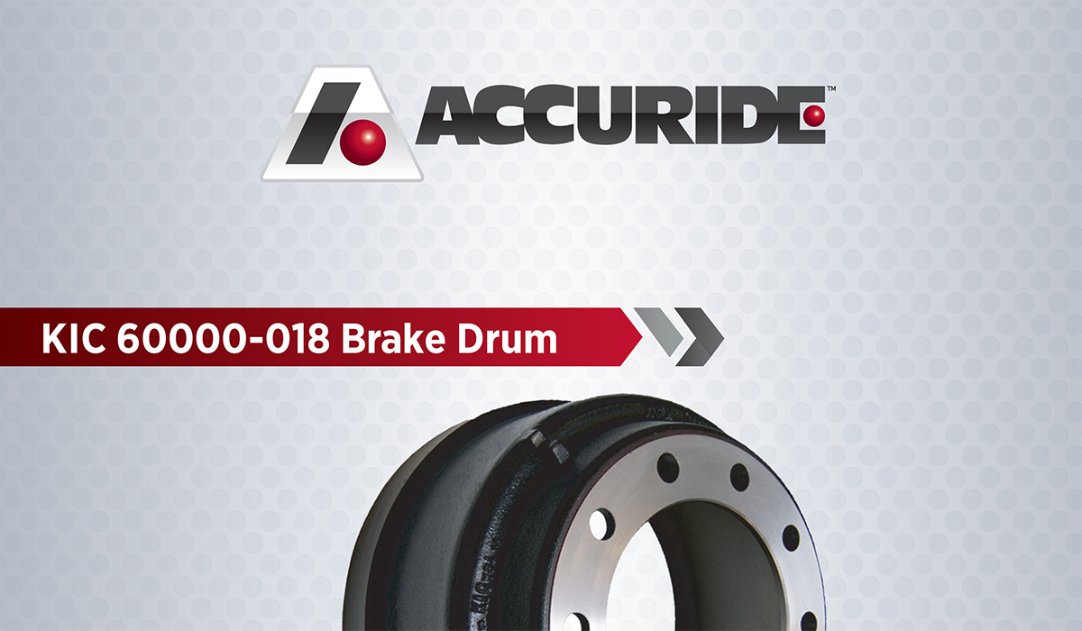 Accuride KIC Brake Drum 60000-018